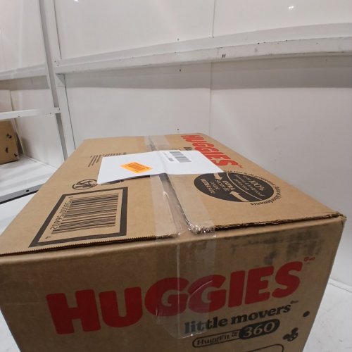 128PK BABY DISNEY HUGGIES LITTLE MOVERS HUGGFIT 360 DIAPERS - SIZE 5 - MICKEY MOUSE image 3
