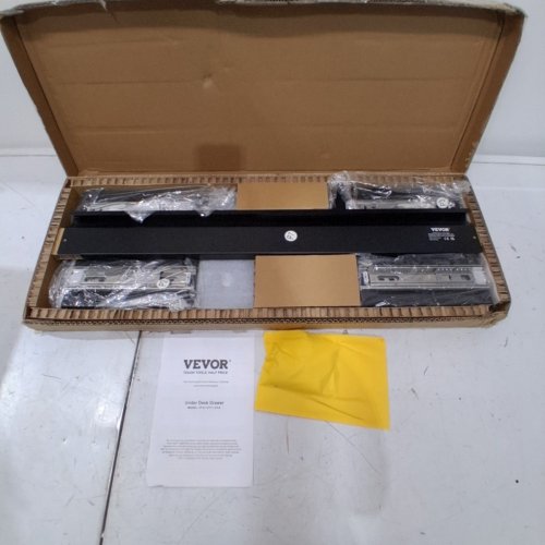 VEVOR UNDER DESK DRAWER - 26" - BLACK (MODEL: CT-7) image 2