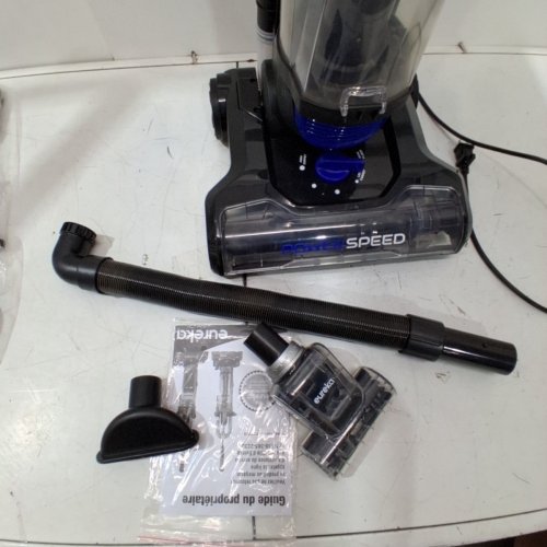EUREKA POWERSPEED CORDED LIGHTWEIGHT UPRIGHT BAGLESS VACUUM CLEANER WITH ACCESSORIES - DARK BLUE (MODEL: NEU280C) image 5