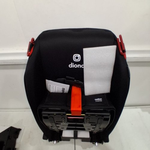 DIONO RADIAN 3R 3-IN-1 CONVERTIBLE REAR/FORWARD FACING CAR SEAT FOR UPTO 10 YEARS - 120LBS MAX/.CAP - JET BLACK (MODEL: 50620-NA-01) image 8