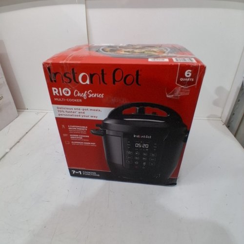 INSTANT POT RIO 7-IN-1 ELECTRIC MULTI-COOKER - 6QT - BLACK (MODEL: DUPC601BK) image 5