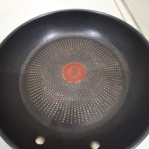 2PC JAMIE OLIVER BY TEFAL NONSTICK STAINLESS STEEL FRYING PANS- 9.5" & 11" - BLACK (MODEL: E304S244) image 3