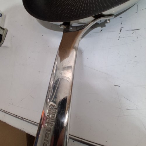 2PC JAMIE OLIVER BY TEFAL NONSTICK STAINLESS STEEL FRYING PANS- 9.5" & 11" - BLACK (MODEL: E304S244) image 4