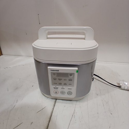 TOSHIBA DIGITAL RICE COOKER - 5.5 CUPS - WHITE - (MODEL:RC-10JSVNA) image 4