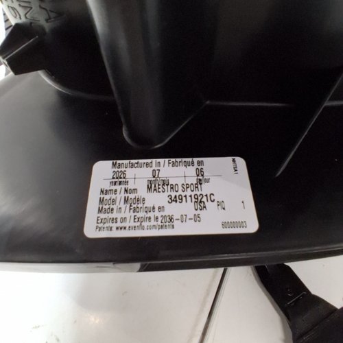 EVENFLO MAESTRO SPORT HARNESS BOOSTER CAR SEAT - 22-100LBS - ASPEN SKIES/GREY BLACK (MODEL: 34911921C) image 2