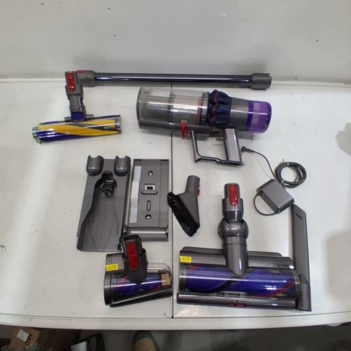 DYSON V15 DETECT PLUS CORDLESS MULTI-PURPOSE VACUUM CLEANER WITH ATTACHMENTS - GREY/PURPLE (MODEL: SV47) image 6
