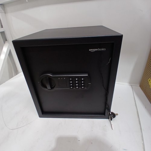 AMAZONBASICS ELECTRONIC HOME SAFE, 1.2 CUBIC FEET - BLACK image 4