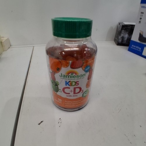 ( 90 GUMMIES) JAMIESON KIDS VITAMIN C + D3 GUMMIES WITH ZINC image 2