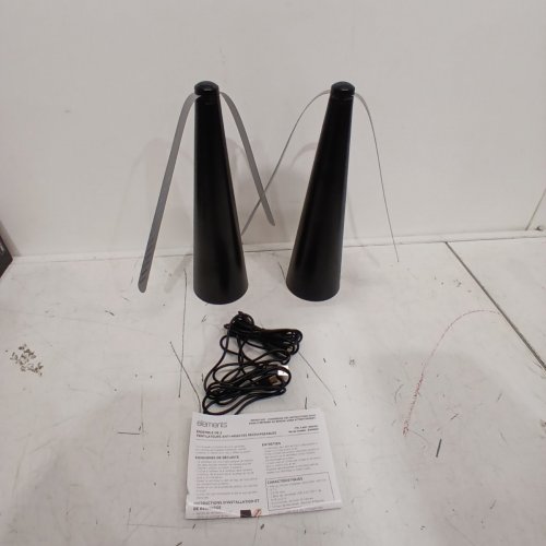 2PK ELEMENTS RECHARGEABLE BUG REPELLER FANS - BLACK (MODEL: 1990391) image 3