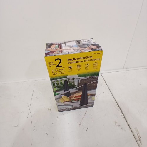 2PK ELEMENTS RECHARGEABLE BUG REPELLER FANS - BLACK (MODEL: 1990391) image 4