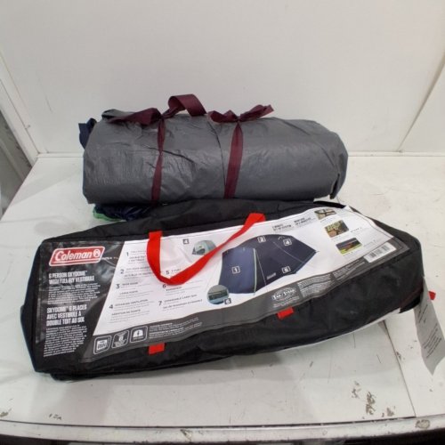COLEMAN FULL FLY VESTIBULE SKYDOME - 6-PERSON - BLUE (MODEL: 2000038089) image 4