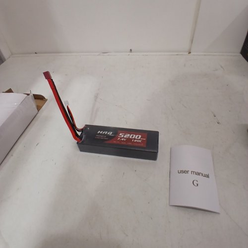 HRBPOWER PREMIUM LI-POLY BATTERY - 5200 MAH - 7.4 V - 120C - BLACK image 3