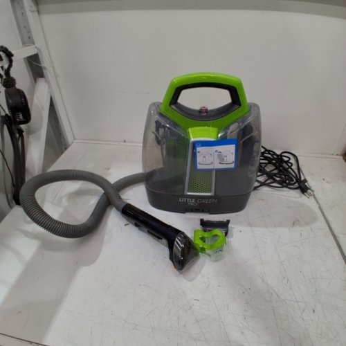 BISSELL LITTLE GREEN PORTABLE DEEP CLEANING VACUUM - 37OZ TANK MAX - GREEN/GREY (MODEL : 2513B) image 3