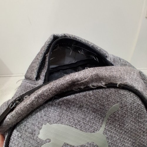 PUMA CHALLENGER UNISEX CHILDREN'S BACKPACK - SILVER image 3