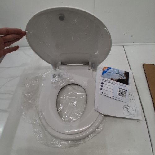 GARVEE TOILET SEAT WITH BUILT IN POTTY - 16" - WHITE (MODEL: PHO_0VP67XWL) image 2