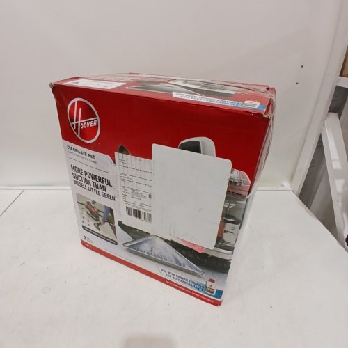 HOOVER CLEANSLATE PORTABLE CARPET & UPHOLSTERY SPOT CLEANER & STAIN REMOVER - 40OZ DUAL TANKS - RED/GREY (MODEL: FH14001VCD) image 6