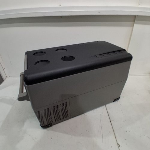 PORTABLE REFRIGERATOR FOR VEHICLE, CAR, TRUCK, RV, BOAT, MINI FRIDGE FREEZER FOR TRAVEL - 12/24V DC & 110-240V AC - 37QT - GREY - (MODEL:CF35) image 5
