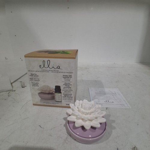 ELLIA CALM WATERS PORCELAIN AROMA DIFFUSER, PINK (MODEL: ARM-P140PKB-EO14) image 2