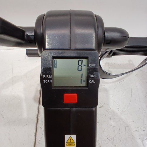 GOPLUS MINI INDOOR UNDER-DESK EXERCISE PEDAL BIKE - BLACK/GREY - (MODEL: MC05) image 2