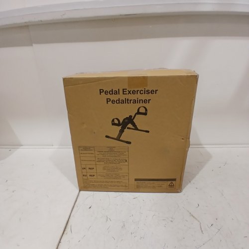 GOPLUS MINI INDOOR UNDER-DESK EXERCISE PEDAL BIKE - BLACK/GREY - (MODEL: MC05) image 5