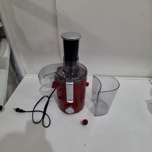 SIFENE BIG MOUTH CENTRIFUGAL JUICER - 2.5" 350W - RED - (MODEL:AMR512S) image 3