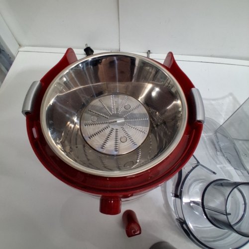 SIFENE BIG MOUTH CENTRIFUGAL JUICER - 2.5" 350W - RED - (MODEL:AMR512S) image 4