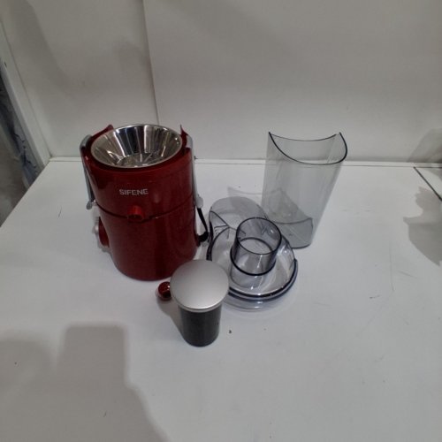 SIFENE BIG MOUTH CENTRIFUGAL JUICER - 2.5" 350W - RED - (MODEL:AMR512S) image 5