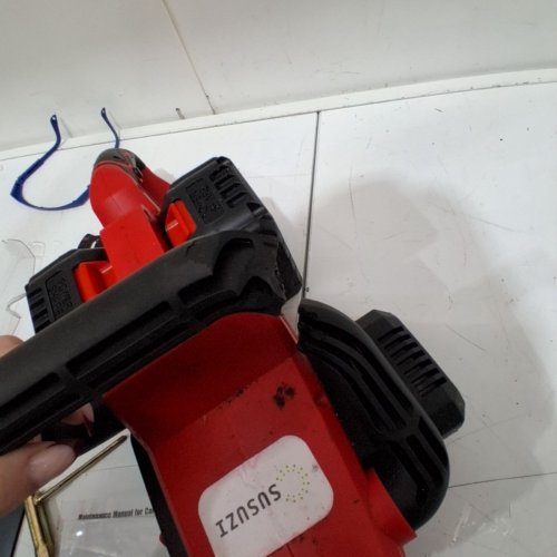 SUSUZI BATTERY-POWERED BRUSHLESS CORDLESS CHAINSAW KIT WITH 2 BATTERIES & CHARGER - 16" - RED/BLACK image 6