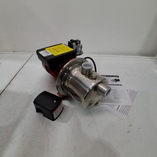 RED LION STAINLESS STEEL SHALLOW WELL JET PUMP - 3/4 HP - 12.8 GPM - 115/230 VOLT - RED (MODEL: RJS-75SS) image 2