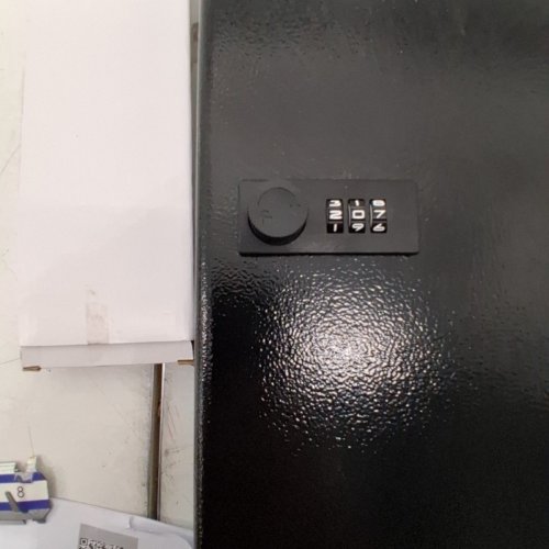 KEY CABINET SAFE WITH ADJUSTABLE RACKS - BLACK (MODEL: YX-K370-48) image 4