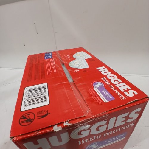68PK HUGGIES LITTLE MOVERS BABY DIAPERS - SIZE 7 image 3