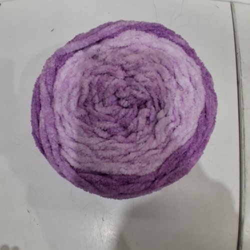 BERNAT DAPPLED BABY BLANKET YARN - 10.5 OZ - CROCUS FAERIE/PURPLE image 3