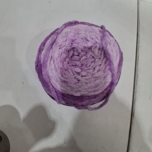 BERNAT DAPPLED BABY BLANKET YARN - 10.5 OZ - CROCUS FAERIE/PURPLE image 4