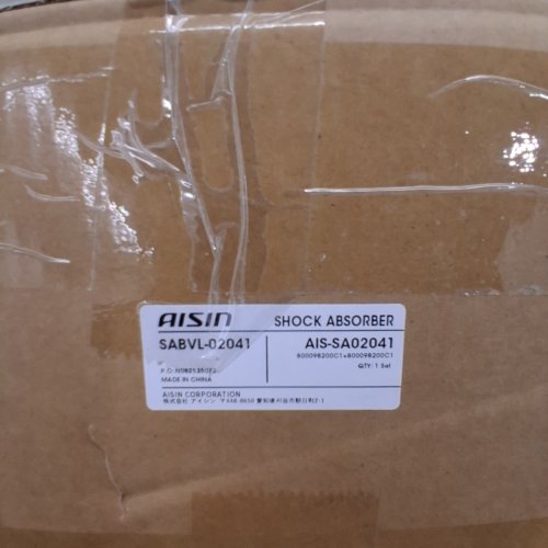 2PC AISIN REAR SHOCK ABSORBERS COMPATIBLE WITH VOLVO XC90 (2016-2020) (MODEL: AIS-SA02041) image 2