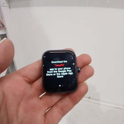 VERYFIT HD BLUETOOTH SMART WATCH WITH HEALTH MONITORING AND FITNESS TRACKING - 1.83" - BLACK (MODEL: IDW25) image 2
