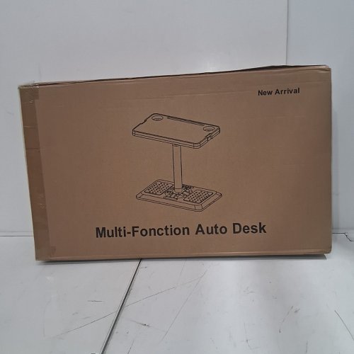 CAR DESK FOR LAPTOP, ADJUSTABLE CAR SEAT TRAY TABLE, 360° ROTATING - BLACK - (MODEL: ‎BN-G02) image 2