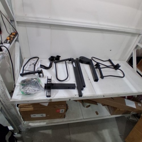 YOUNG 200 LB 2-BIKE RACK HITCH MOUNT PLATFORM - WITH UP TO 5-INCH FAT TIRE CARRIER RACK - 2" HITCH image 2