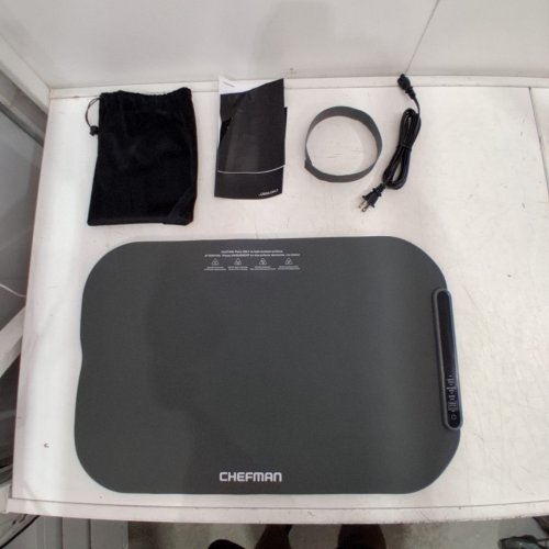 CHEFMAN ROLL N' GO ELECTRIC WARMING SILICONE MAT - 24" X 16" - GREY (MODEL: RJ22-S-GREY-CA) image 3