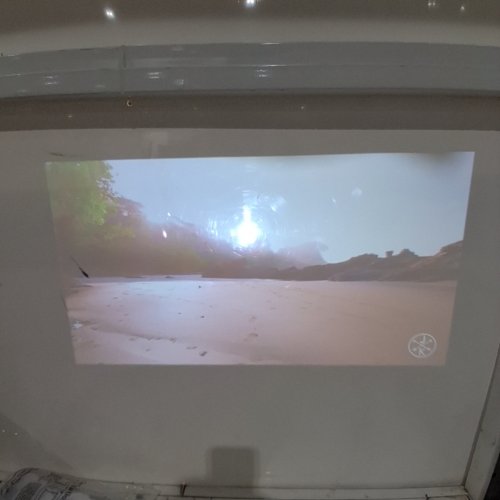 GKLPO PROFESSIONAL MINI VIDEO PROJECTOR - WHITE - (MODEL: HI-04) image 4