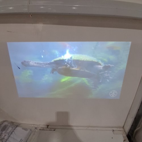 GKLPO PROFESSIONAL MINI VIDEO PROJECTOR - WHITE - (MODEL: HI-04) image 5