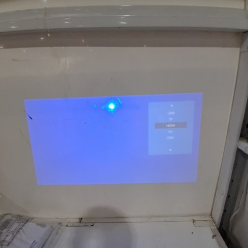 GKLPO PROFESSIONAL MINI VIDEO PROJECTOR - WHITE - (MODEL: HI-04) image 7