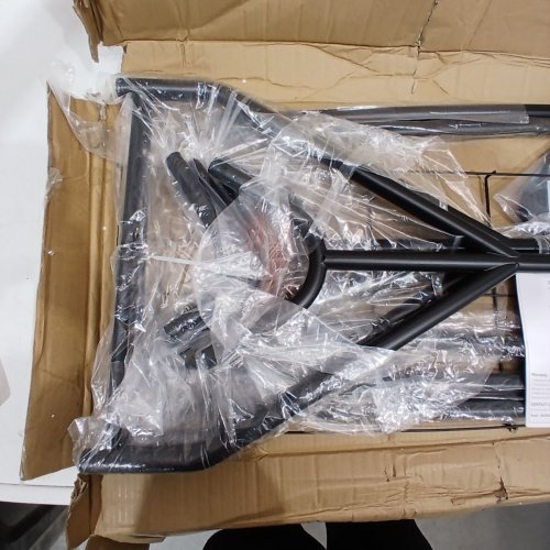 JIEJIERUI HEAVY DUTY CLOTHING RACK WITH WHEELS - 450LBS CAP - 66" X 43" TO 63" X 19" - BLACK (MODEL: CY-301B) image 4