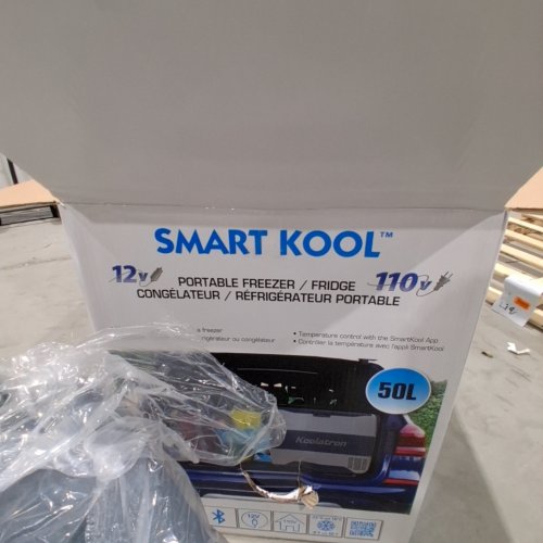 KOOLATRON 12V PORTABLE FREEZER/REFRIGERATOR WITH BLUETOOTH - 54 QT - GREY image 4