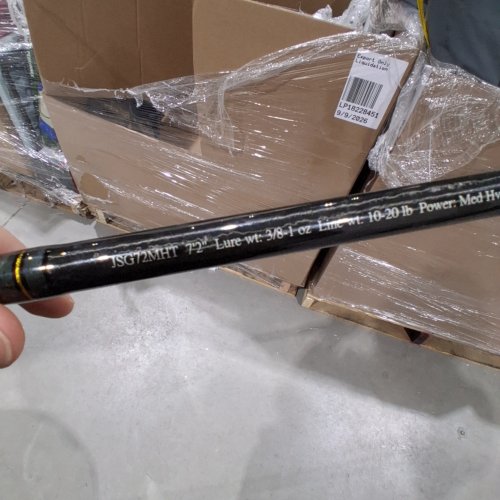 BPS JOHNNY MORRIS SIGNATURE SERIES CASTING ROD - 7FT 2" - 3/8-1 OZ LURE WT - 10-20 LBS LINE WT - MEDIUM - BLACK image 4