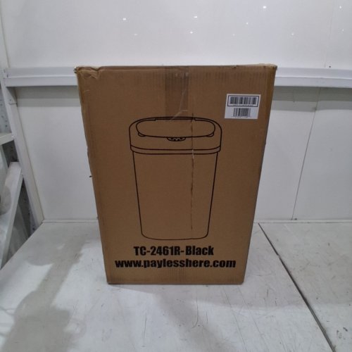 BESTOFFICE KITCHEN TRASH CAN WITH TOUCH FREE LID - 13GAL - BLACK (MODEL: TC-2461R-BLACK) image 7
