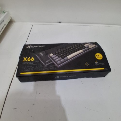 ATTACK SHARK RGB TRI-MODE MECHANICAL KEYBOARD - 66-KEY - BLACK (MODEL: X66) image 5