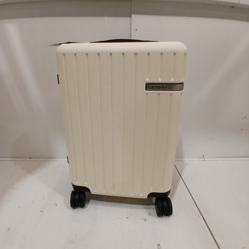 HOTEEL 21" CARRY-ON SPINNER LUGGAG ROLLING SUITCASE - CREAM BEIGE image 2