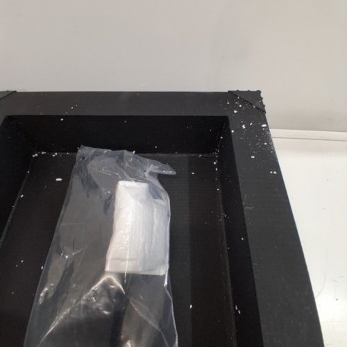 2PC VEVOR SHOWER NICHE - 16" X 24" - BLACK image 5