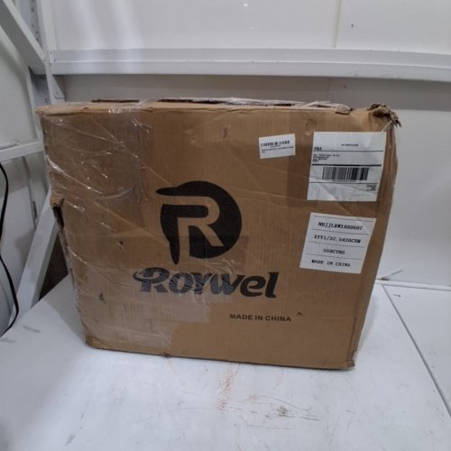 ROYWEL RETRACTABLE GARDEN HOSE REEL- 1/2 IN X 65FT - GREY/ORANGE image 5