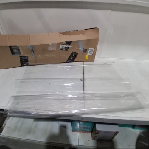 ROYHOM CLEAR TABLE COVER PROTECTOR - 60" X 36" - CLEAR image 2